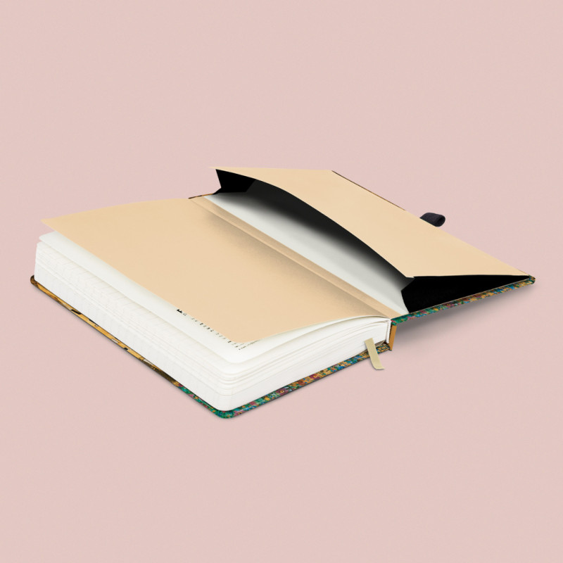 NOTIQUE Notes Gustav Klimt, linajkovaný, 13 x 21 cm 3