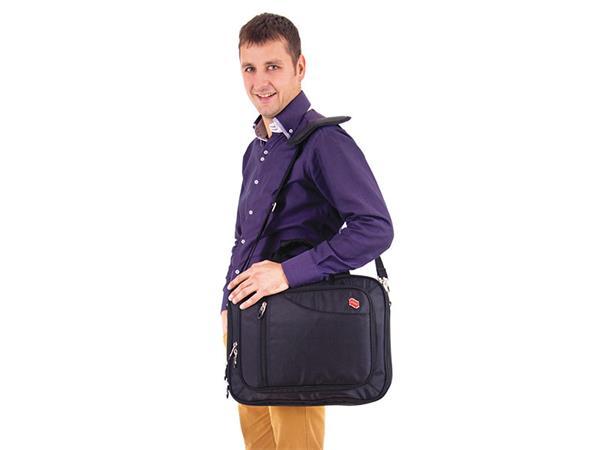 Taška na notebook, 15,4", PULSE "Casual", čierna 3
