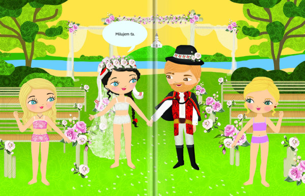 Šaty pre NELU ─ Kniha samolepiek 2