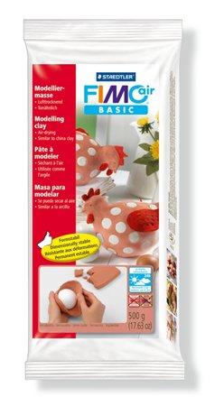 Modelovacia hmota, 500 g, FIMO "Air Basic", terakotová