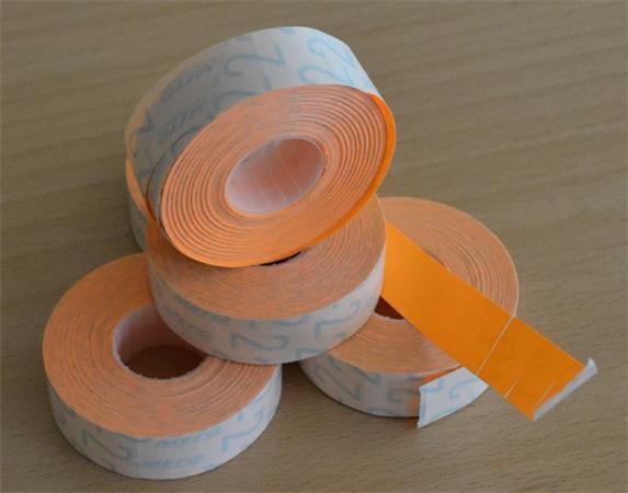 Cenové etikety,19x16 mm, METO, oranžové 1