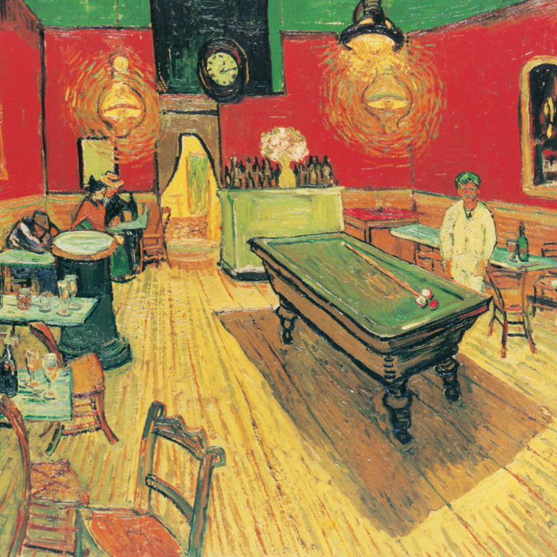 NOTIQUE Poznámkový kalendár Vincent van Gogh 2027, 30 x 30 cm 4