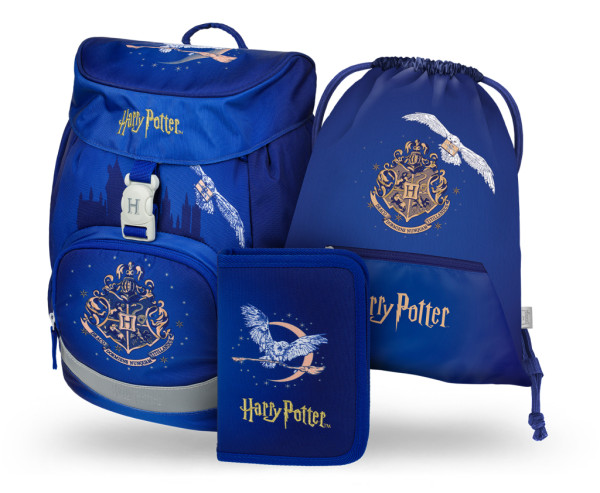 BAAGL SET 3 Airy Harry Potter Rokfort Hedviga: batoh, peračník, vrecko