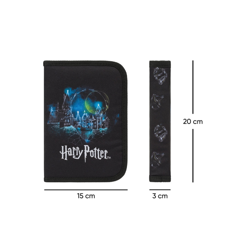 BAAGL SADA 3 Zippy Plus Harry Potter Rokfort Lumos: aktovka, peračník, vrecko 13