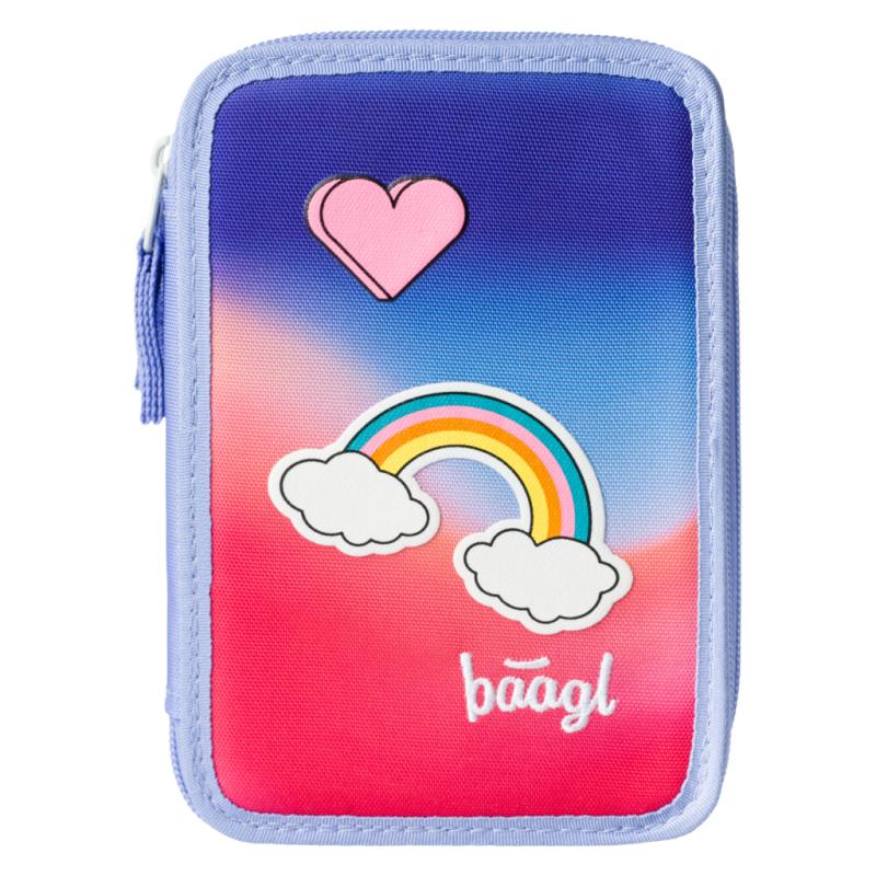 BAAGL Školský trojposchodový peračník Hippie 2