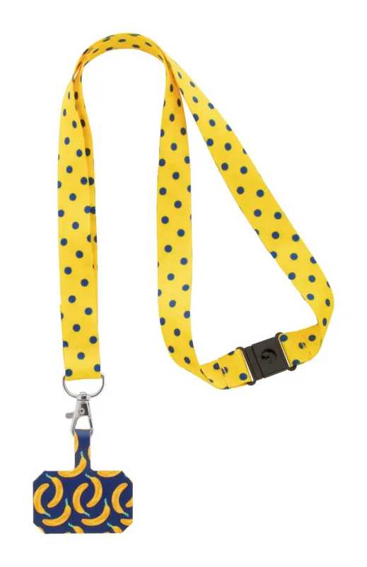 Subyard Mobile Safe lanyard RPET s držiakom na mobilný telefón 3