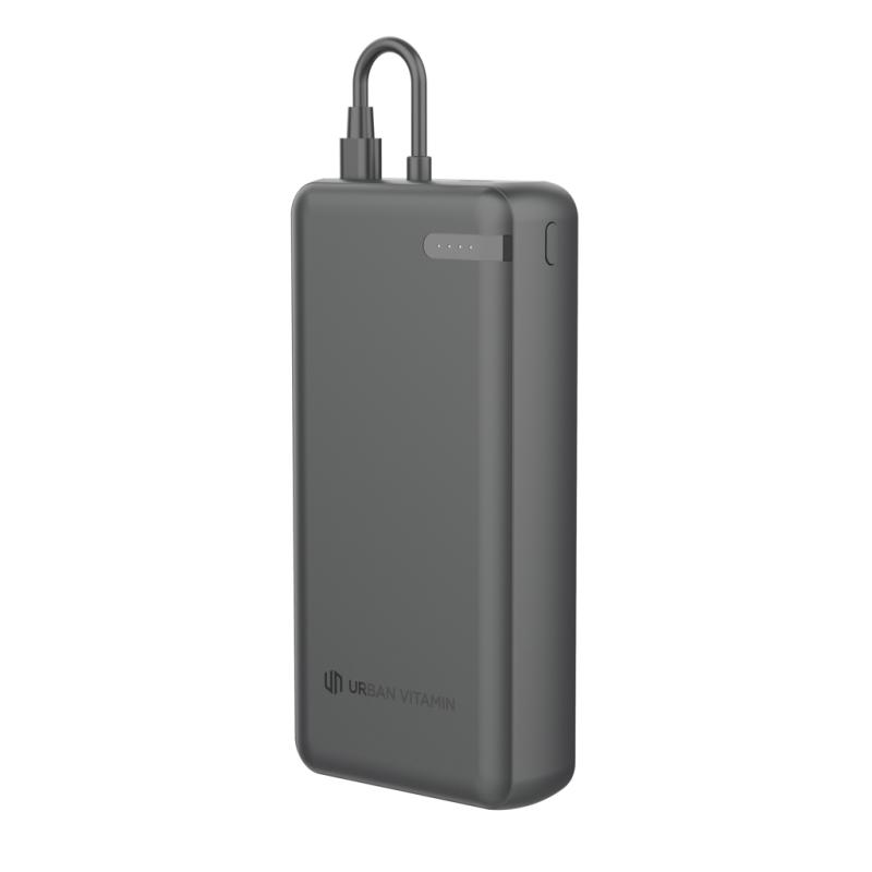 Urban Vitamin Menlo Park RCS recykl. 20.000 20W PD powerbank čierna 3