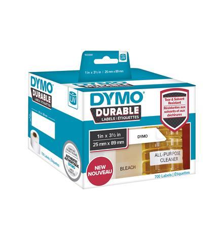 Etikety, odolné, do LW tlačiarní, 25x89 mm, 350 ks etikiet, DYMO