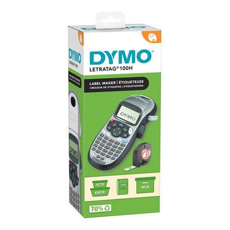 Elektrický etiketovací stroj, DYMO "Letratag Razor 100H", strieborná 2
