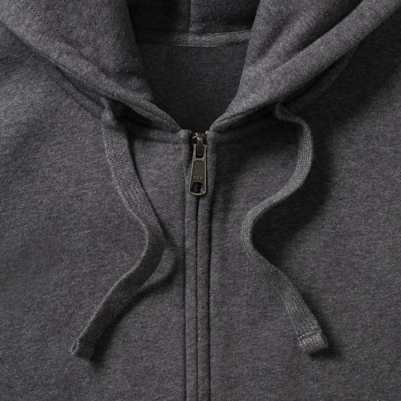 Pánska mikina Authentic Melange Zipped Hood Sweat 4