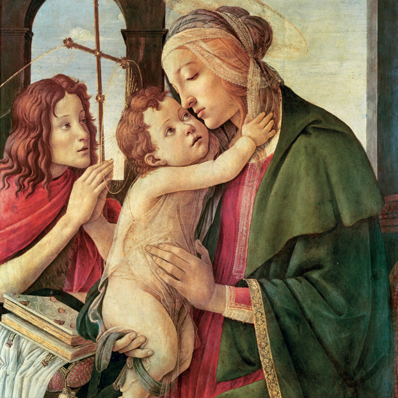 NOTIQUE Poznámkový kalendár Sandro Botticelli 2027, 30 x 30 cm 11