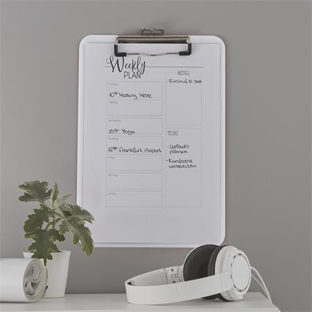Podložka na písanie, A4, LEITZ "Wow", biela 4