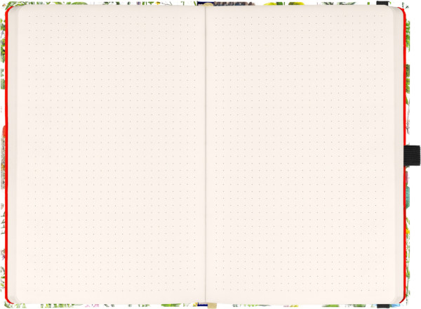 NOTIQUE Notes Bylinky Kateřiny Winterové, bodkovaný, 13 x 21 cm 1