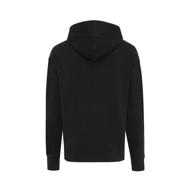 Mikina s kapucňou IQONIQ Yoho relaxed fit z recykl. bavlny čierna M 2