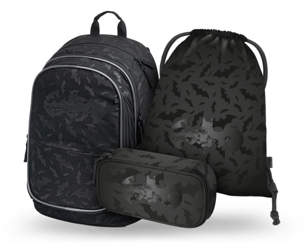 BAAGL SADA 3 Core Batman čierny