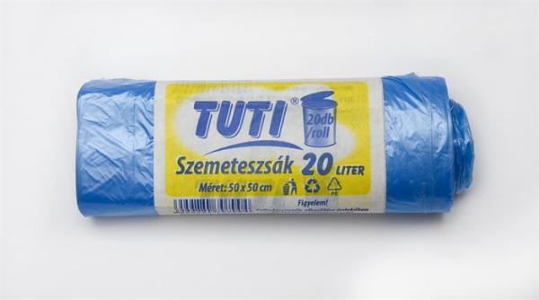 . Vrecia na odpadky, 20 l, 20 ks, "Tuti"