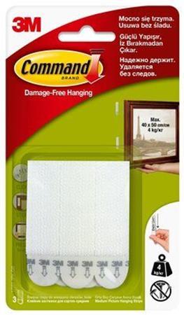 Samolepiaci pásik na zavesenie rámu, M, 3M SCOTCH "Command"