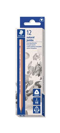 Grafitová ceruzka, HB, trojhranná, hrubá, STAEDTLER "Noris® natural jumbo 119N" 1