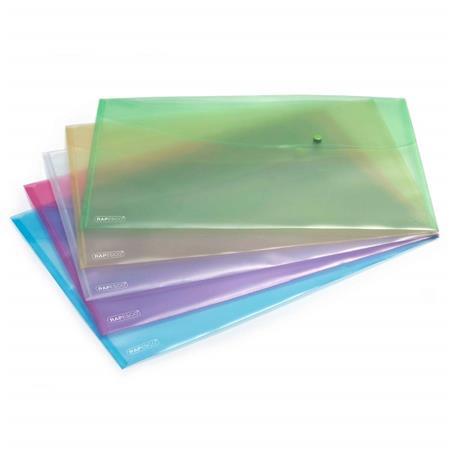 Obal na patent, A3, PP, RAPESCO, mix farieb 1