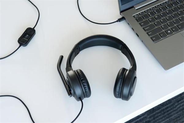 Náhlavné slúchadlá, s mikrofónom, USB-C, KENSINGTON "H1000" 7