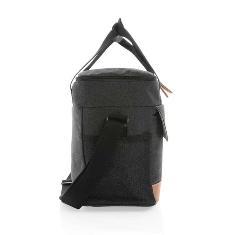 Veľká chladiaca taška Impact z 16 oz. recykl. canvas AWARE™ čierna 4