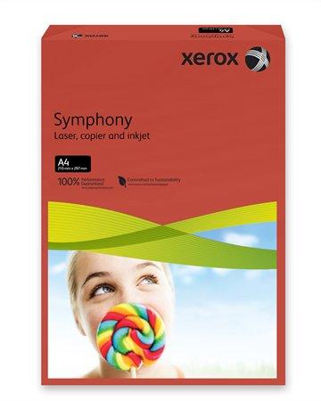 Kancelársky papier, farebný, A4, 80 g, XEROX "Symphony", tmavočervený (intenzívny) 1