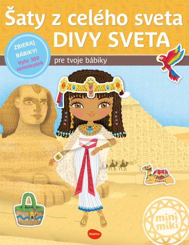 Šaty z celého světa DIVY SVETA – Kniha samolepiek 4