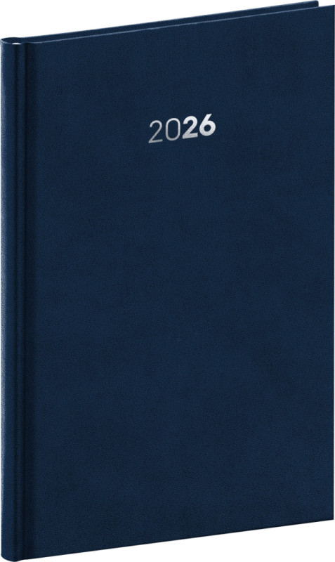 NOTIQUE Týždenný diár Balakon 2026, tmavomodrý, 15 x 21 cm