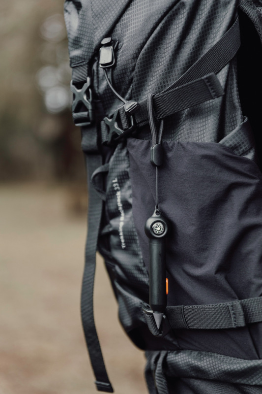 Nordic Drift Trail RCS nekonečné pero s kompasom čierna 7