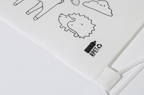 Zocolo Vrecko na šnúrku na farbenie RPET, zvieratá 4