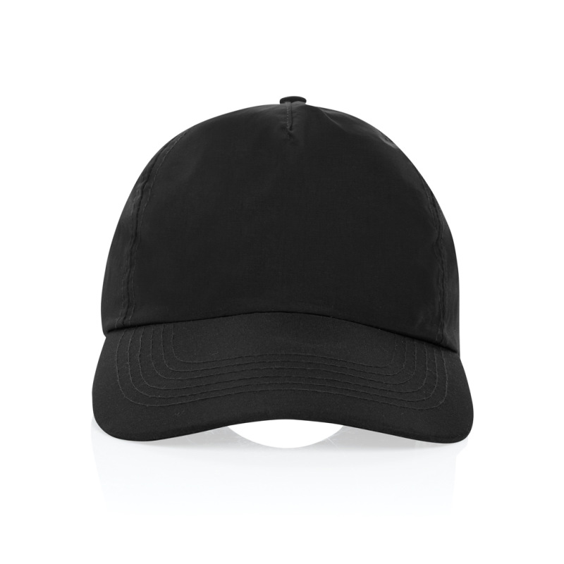 KENTO URBAN RCS dobrodružná 5-panel. šiltovka z rec. nylonu čierna 2