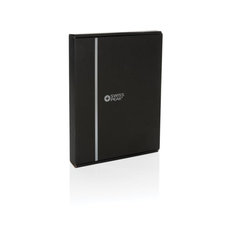 Portfólio A5 Swiss Peak Script z RPET AWARE™ čierna 13