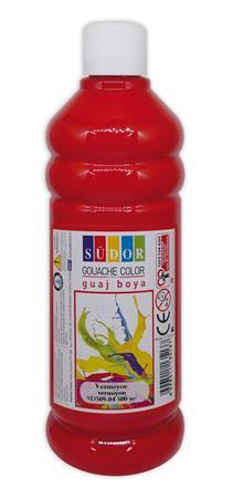 SUDOR Tempera, 500 ml, Südor, červená
