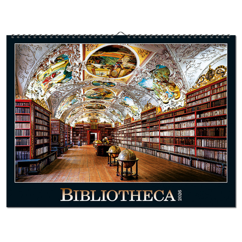 Nástenný kalendár Bibliotheca 2026