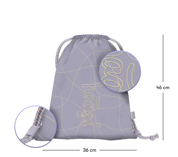 BAAGL SADA 3 Skate Max Mishmash: batoh, peračník, vrecko GRS 15