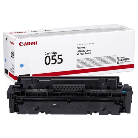 CRG-055 laserový tóner i-Sensys, k tlačiarňam LPB663, 664, MF742, 744, 746, CANON, cyán, 2