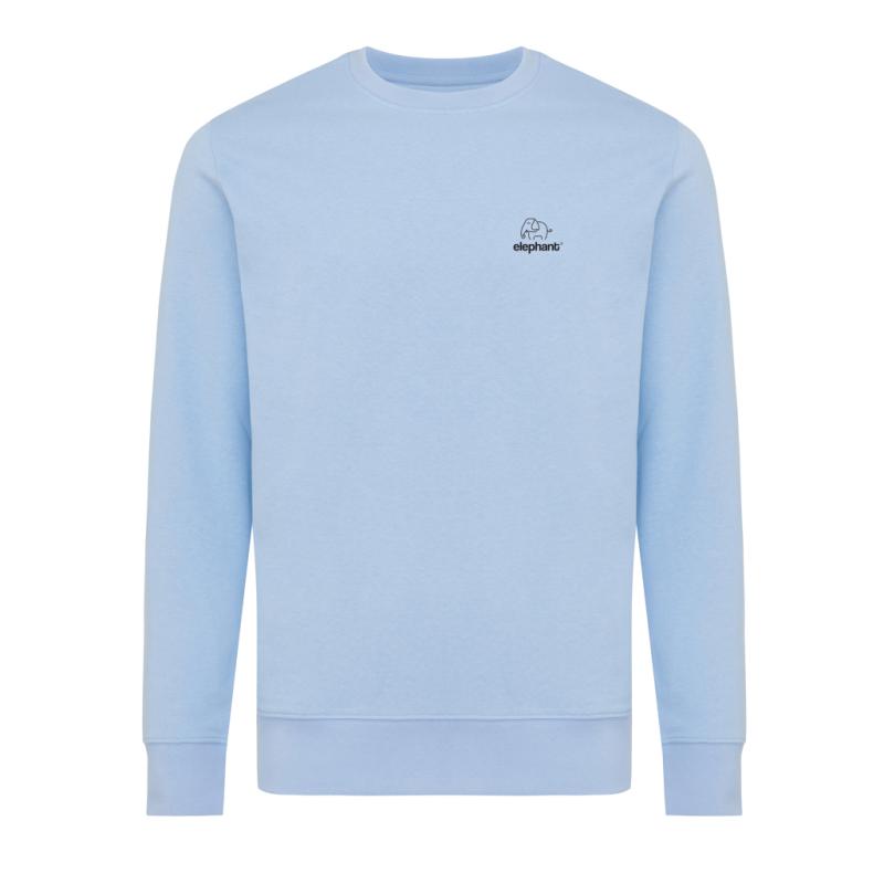 Ľahká mikina IQONIQ Etosha z recykl. bavlny sky blue XXXL 3