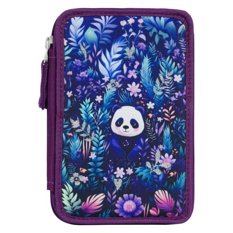 BAAGL Školský trojposchodový peračník Jungle Panda 2