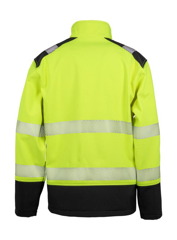 Reflexná bunda Ripstop Safety Softshell 2