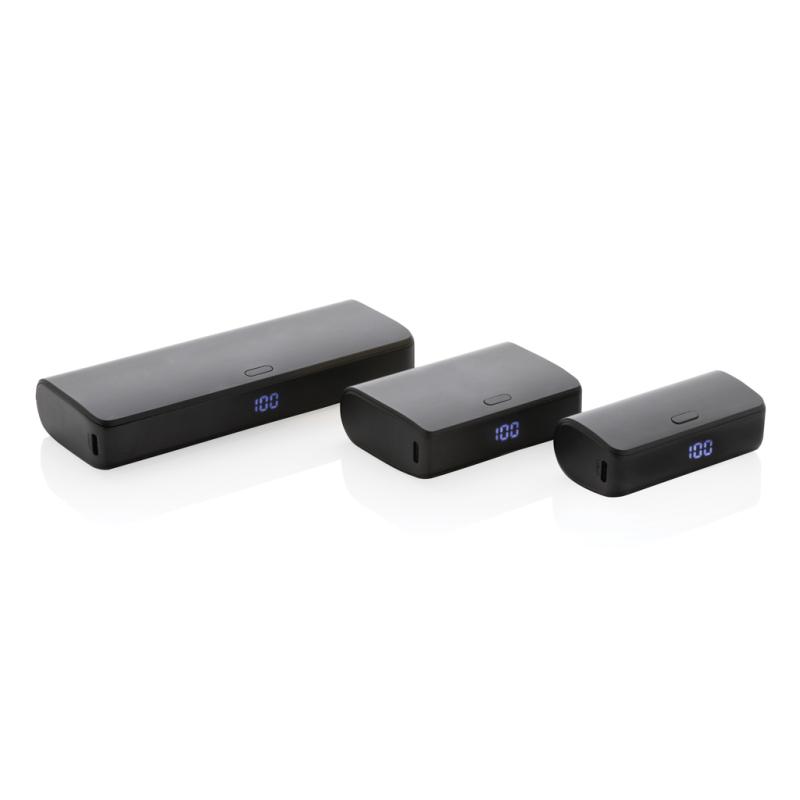Rýchla powerbanka 20000mAh FlashCharge z RCS recykl. plastu čierna 10