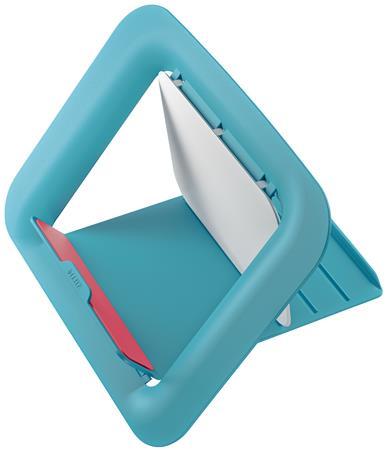 Stojan na notebook, nastaviteľný, LEITZ "Ergo Cosy", pokojná modrá 2