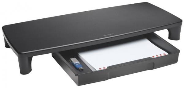 Stojan na monitor, nastaviteľná výška, so šuflíkom, KENSINGTON SmartFit™ 3