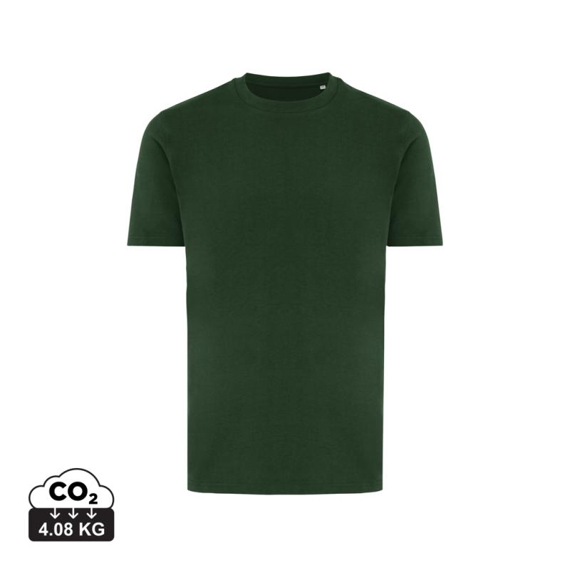 Tričko IQONIQ Brett z recykl. bavlny forest green XXL