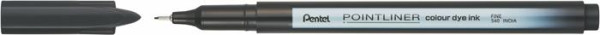 Liner, 0,4 mm, PENTEL "Pointliner", čierny 2
