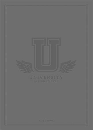 Zošit, A5, štvorčekový, 60 listov, SHKOLYARYK "University International", mix 4