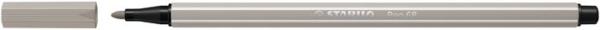 Popisovač, 1 mm, STABILO "Pen 68", teplý sivý 2