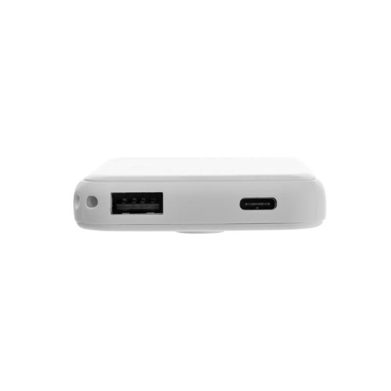 Magnetická powerbanka Stellar 5000mAh 5W z RCS plastu biela 2