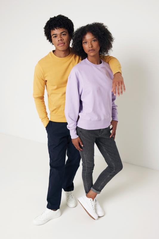 Mikina IQONIQ Kruger relaxed fit z recykl. bavlny lavender S 4