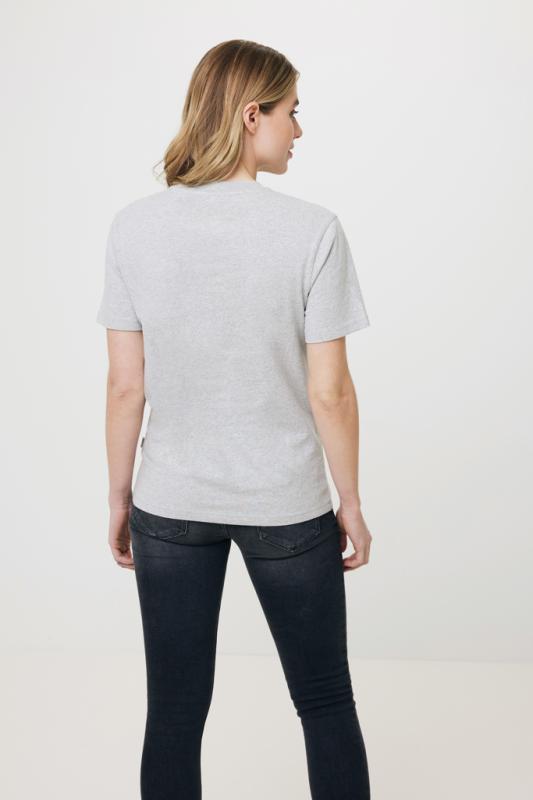 Nefarbené tričko IQONIQ Manuel z recykl. bavlny heather grey M 15