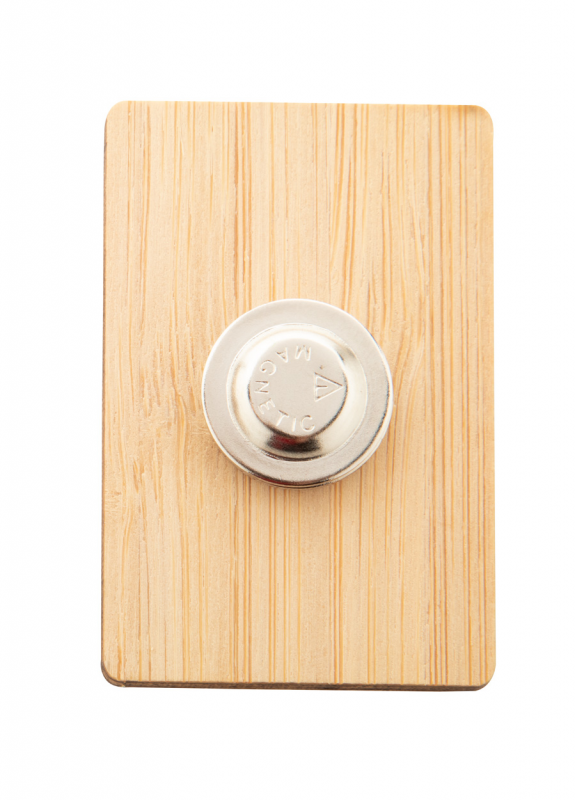 BooBadge odznak z bambusu 1